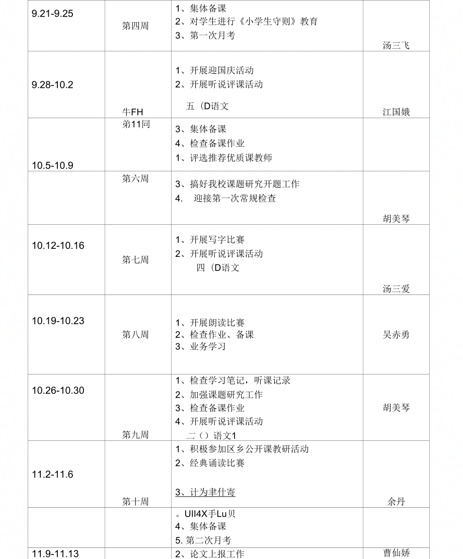 《(完整)小学语文教研组工作计划》_第4页