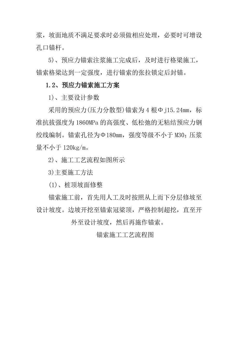 预应力锚索施工方案及关键项目施工方法_第2页