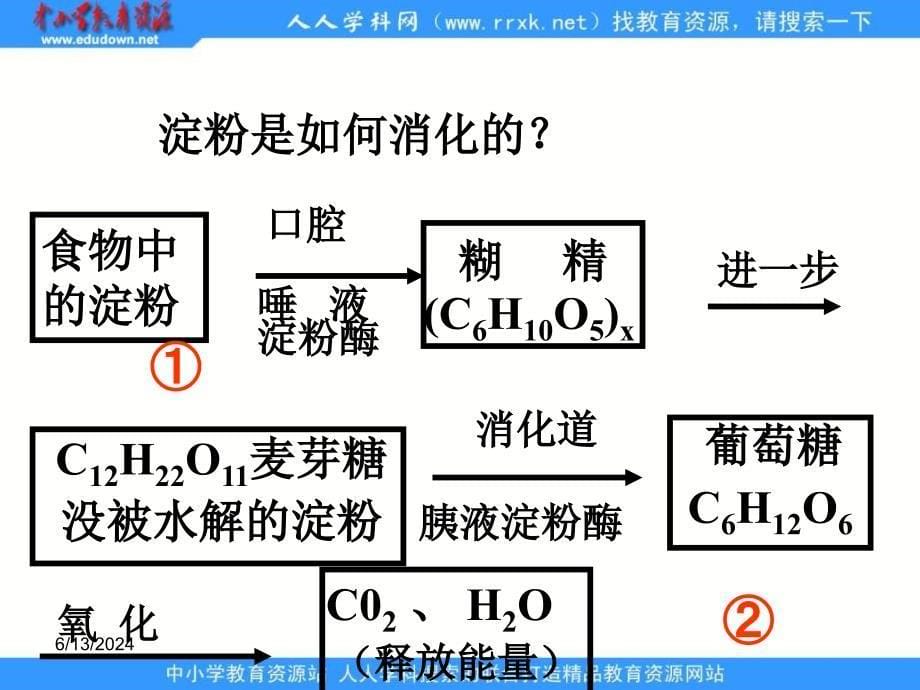 2013鲁科版选修1课题1《食物中的营养素》ppt课件1_第5页