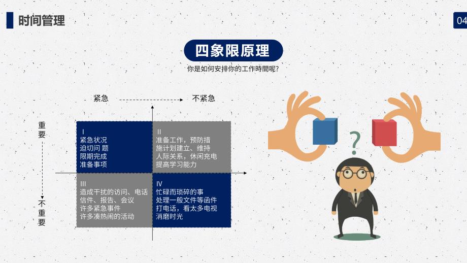 专题课件商务风企业员工自我管理培训做更优秀的自己辅导PPT模板_第4页