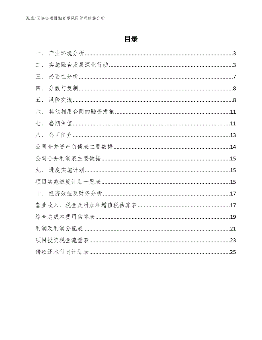 区块链项目融资型风险管理措施分析（参考）_第2页