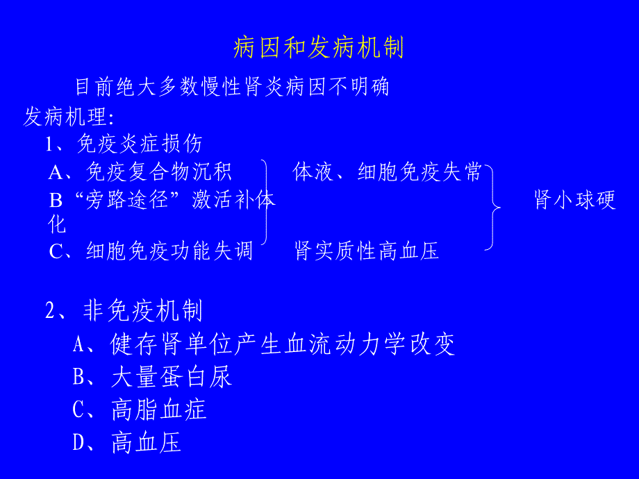 慢性肾小球肾炎特点课件_第2页