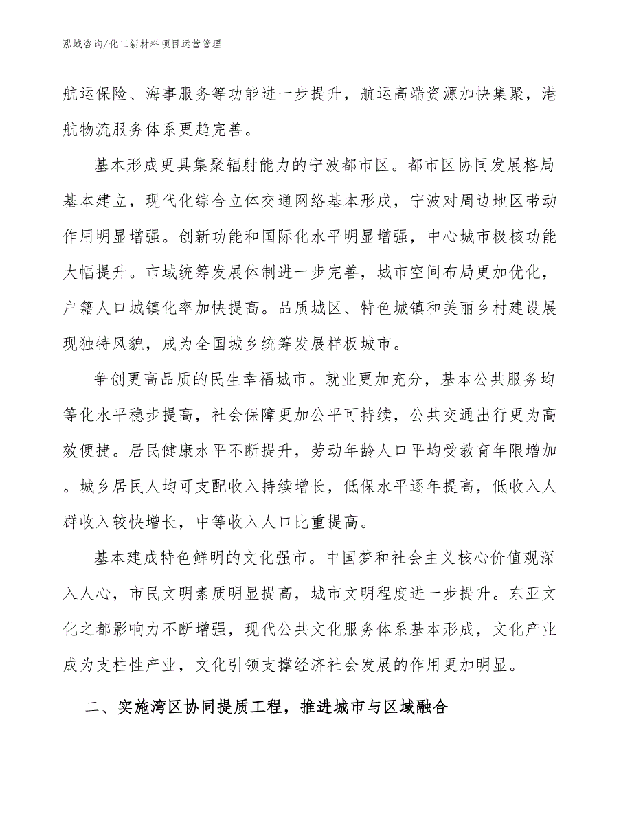 化工新材料项目运营管理分析_第4页