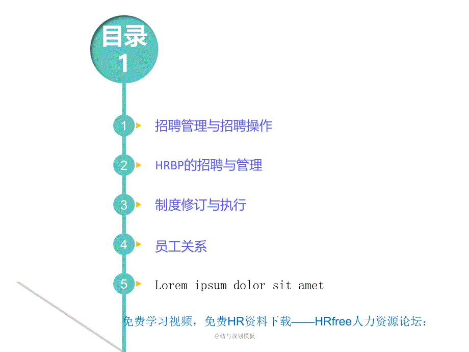 总结与规划模板_第2页