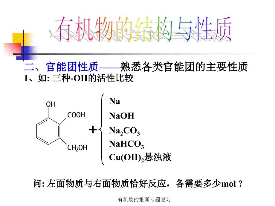 有机物的推断专题复习_第3页