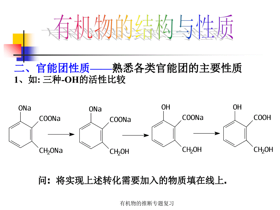 有机物的推断专题复习_第4页