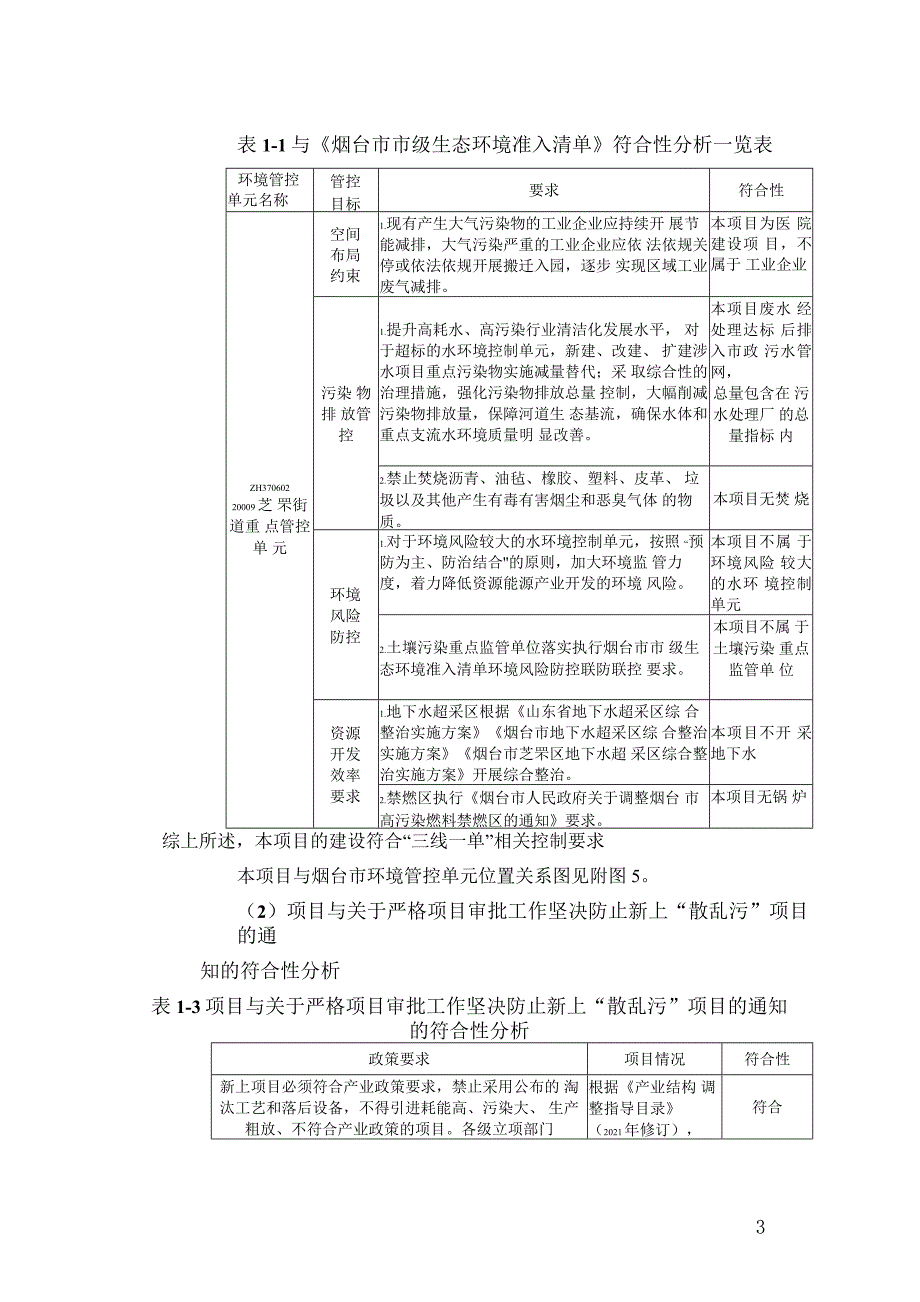 烟台市中医院医院扩建项目环评报告表_第3页