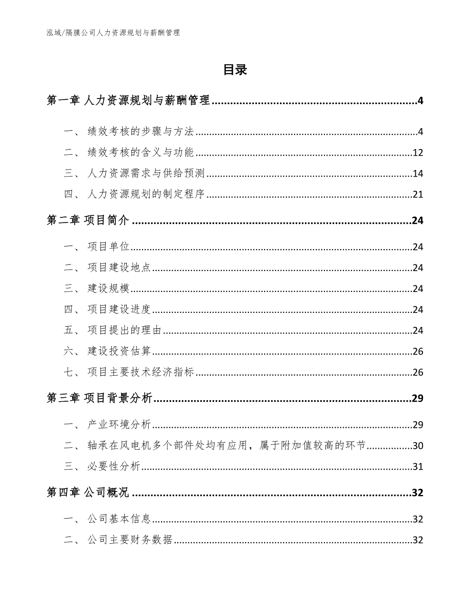 隔膜公司人力资源规划与薪酬管理（参考）_第2页