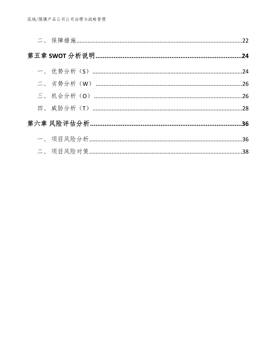 隔膜产品公司公司治理与战略管理（范文）_第3页