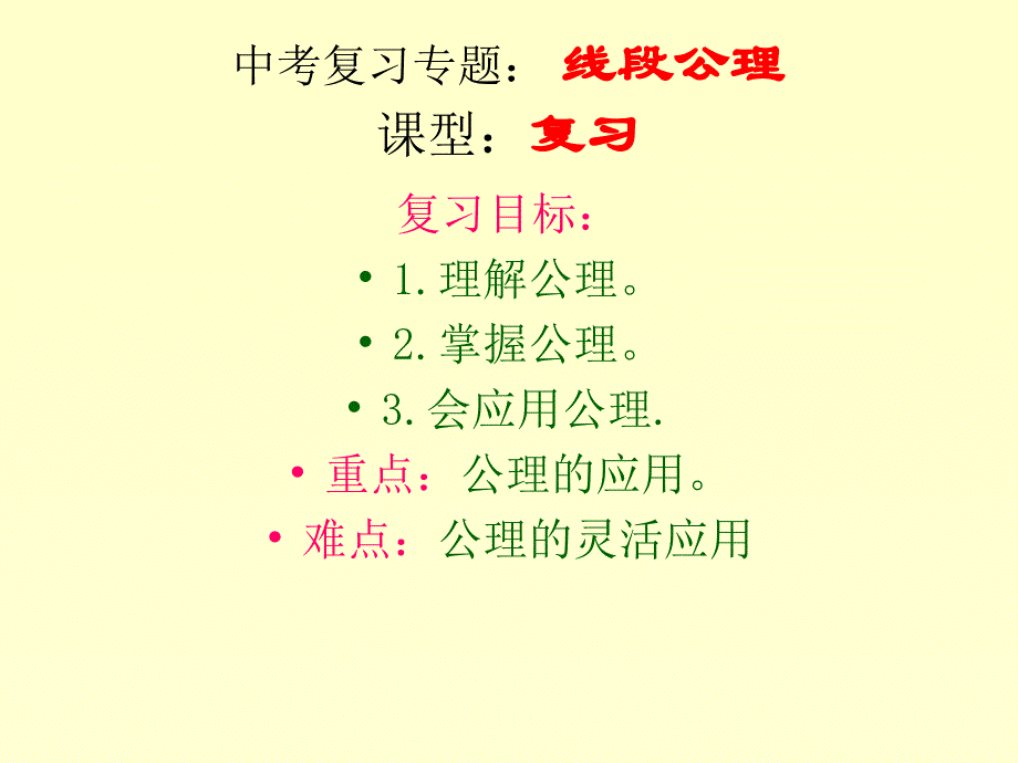 线段公理、最短距离与轴对称在中考题中的综合应用重点课件_第3页