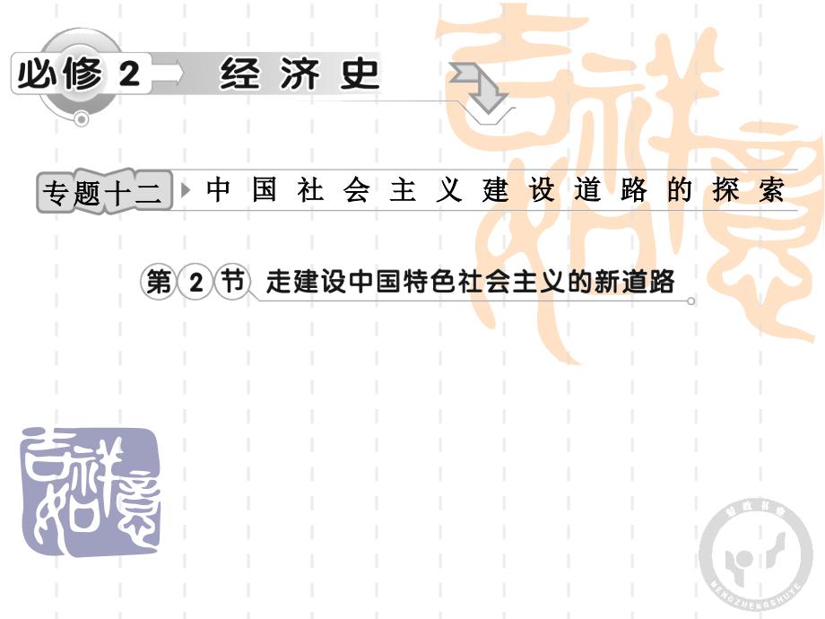 走建设国中特色社会主义的新道路优选课件_第1页