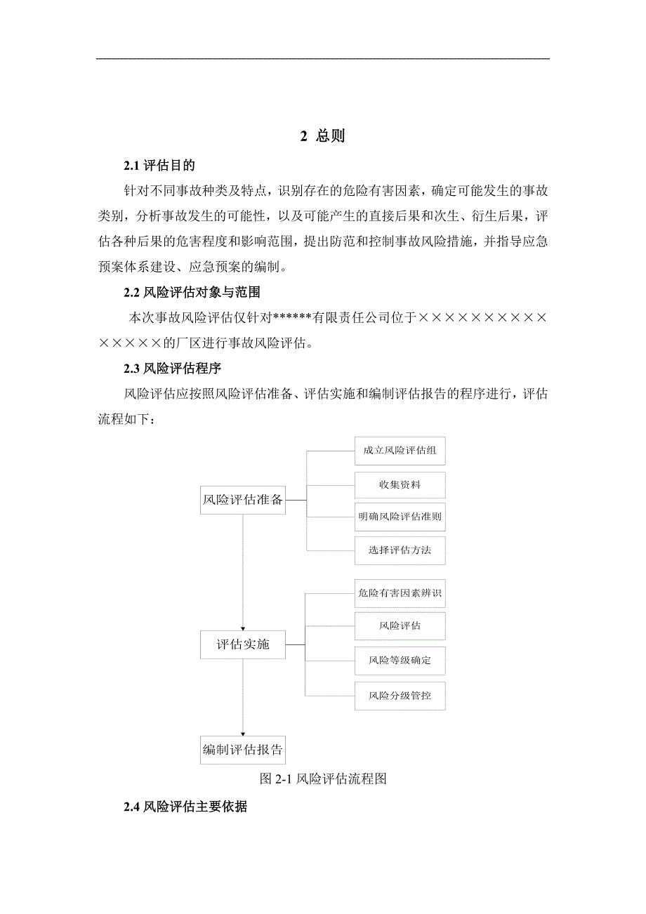 生产安全事故风险评估报告（参考模板）_第3页