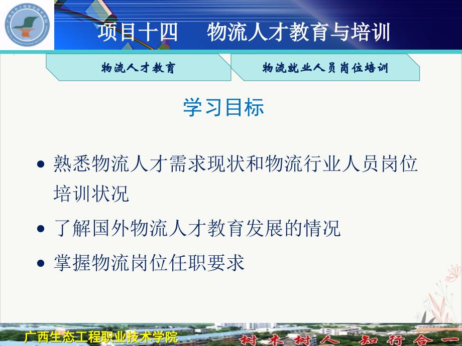 物流管理概论第二版一物流人才ppt课件_第1页