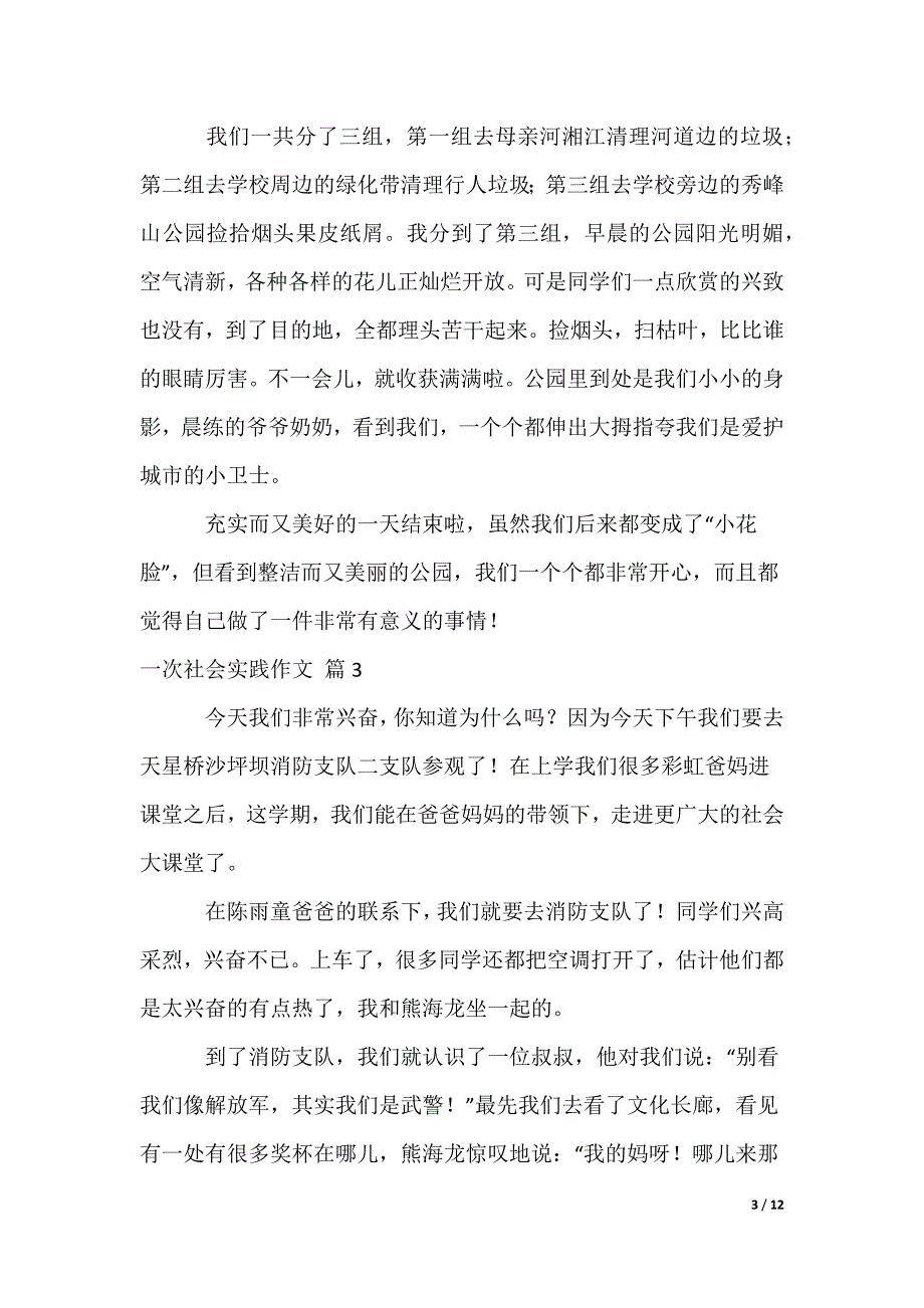 一次社会实践作文_第3页