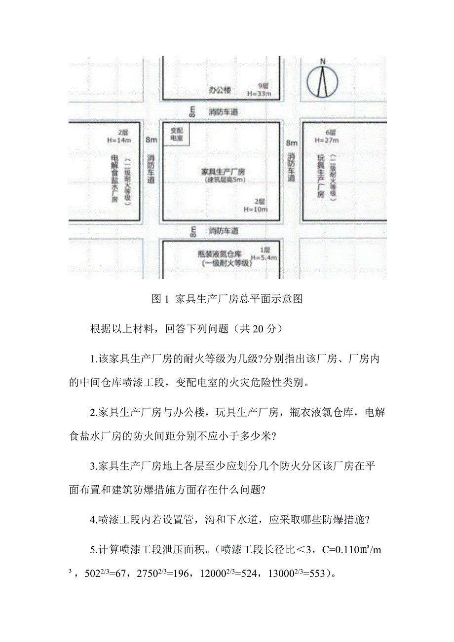 2019年注册消防工程师《消防安全案例分析》真题及解析（可编辑）_第2页