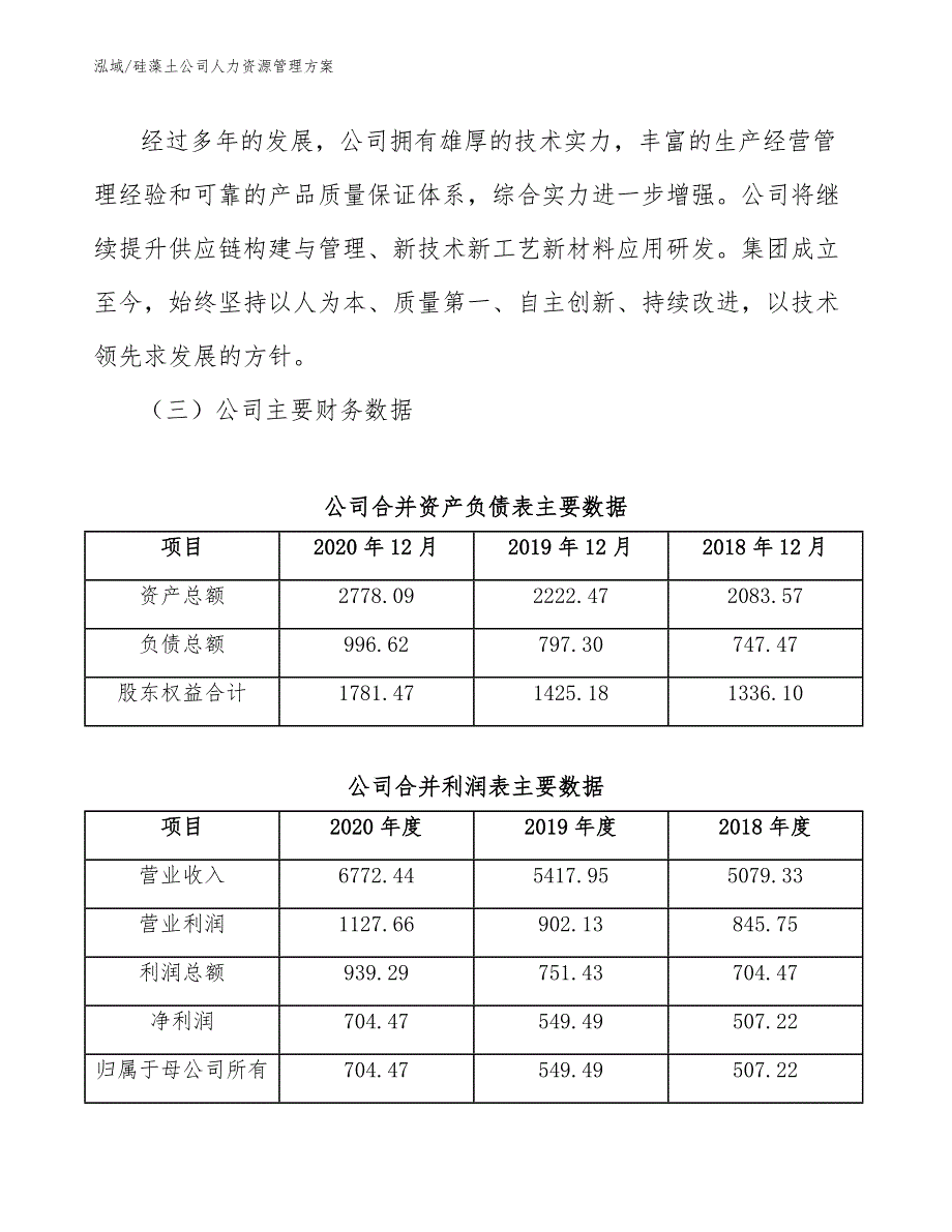 硅藻土公司人力资源管理方案（参考）_第4页