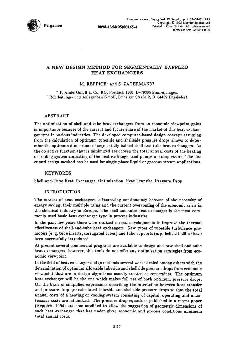 A new design method for segmentally baffled heat exchangers_第1页