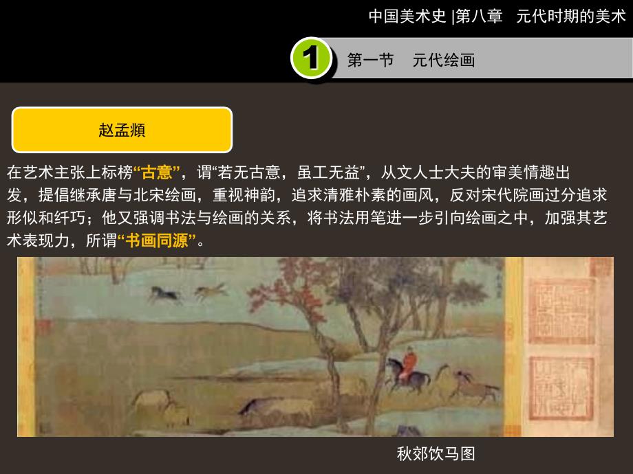 中国美术史-元代时期的美术课件_第4页
