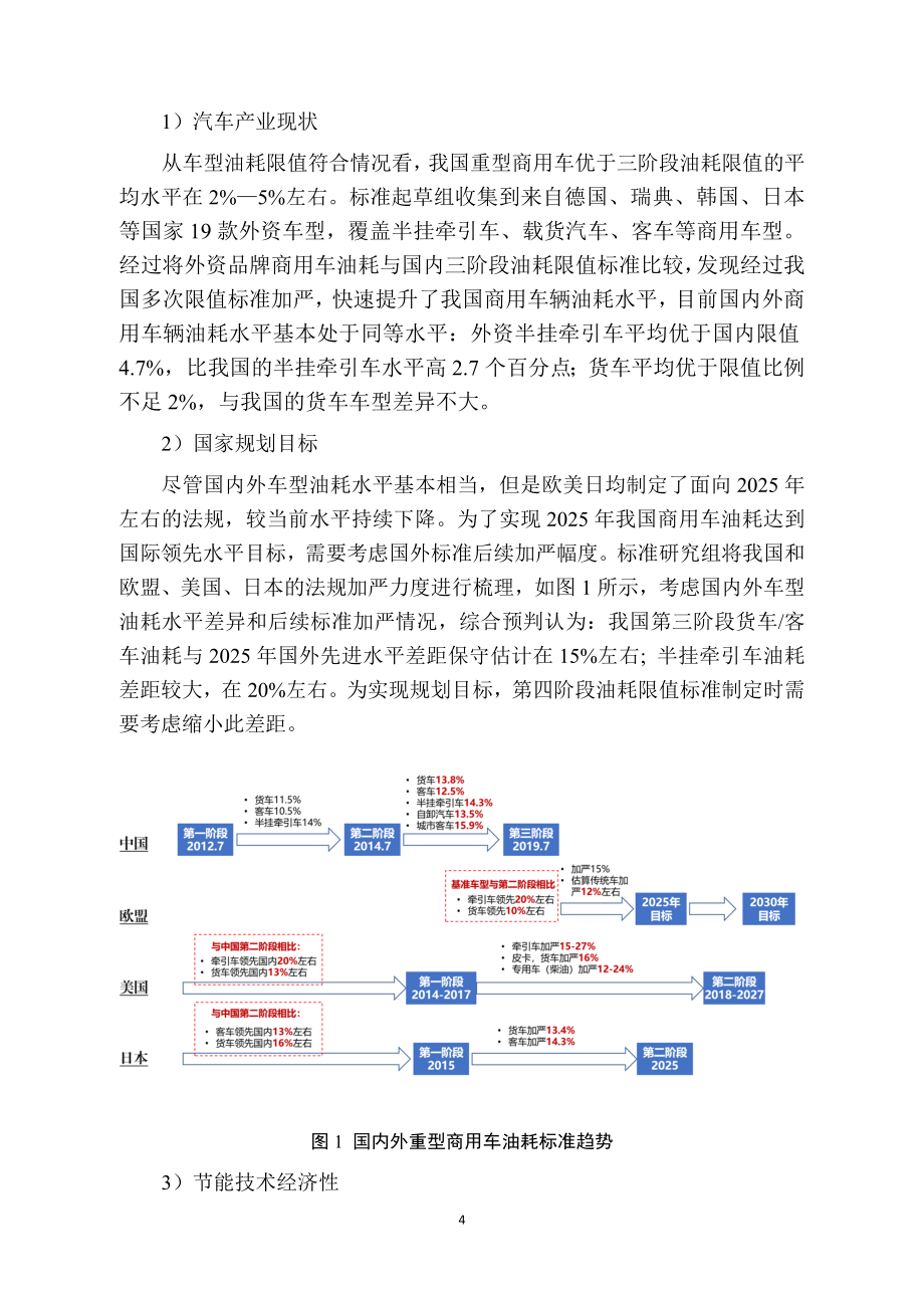 《重型商用车辆燃料消耗量限值》 编制说明_第4页