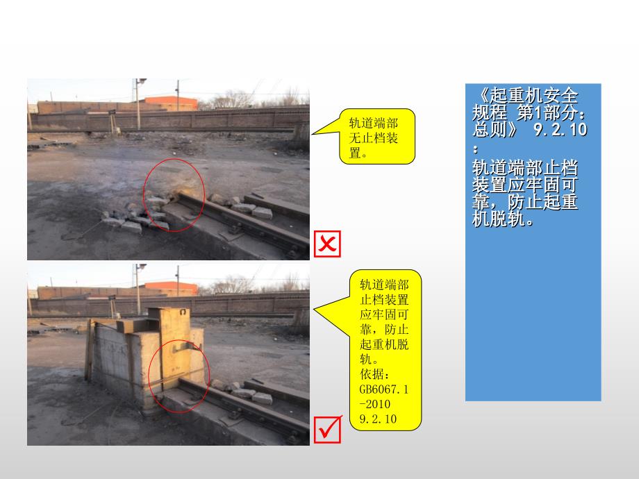 门式起重机（龙门吊）及电动葫芦起重机隐患排查图解及案例_第3页