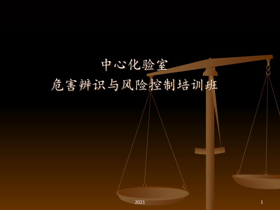 中化危害识别与风险评价培训PPT课件_第1页