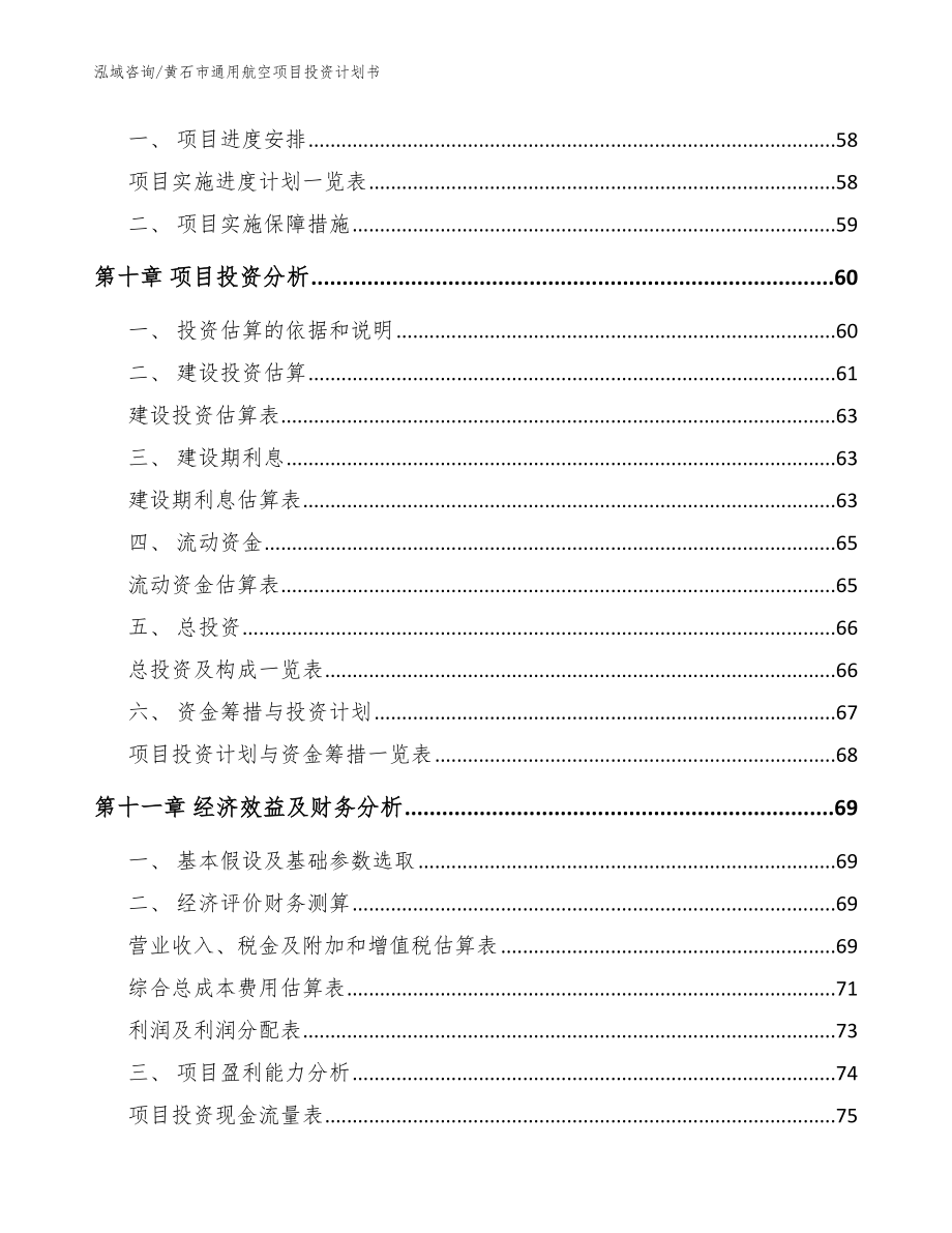 黄石市通用航空项目投资计划书_第4页