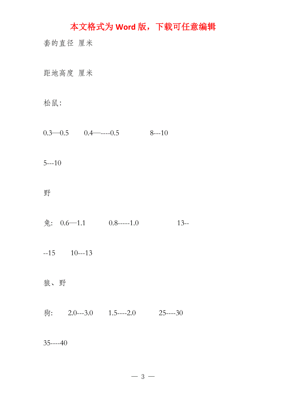 抓野鸡野兔的工具_第3页