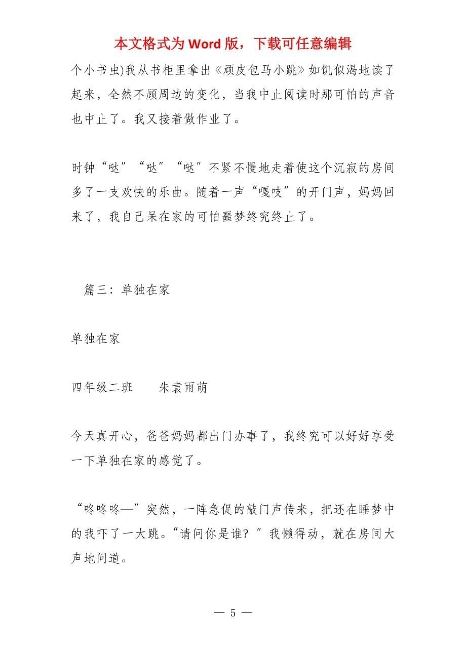 独自在家(400字)_第5页