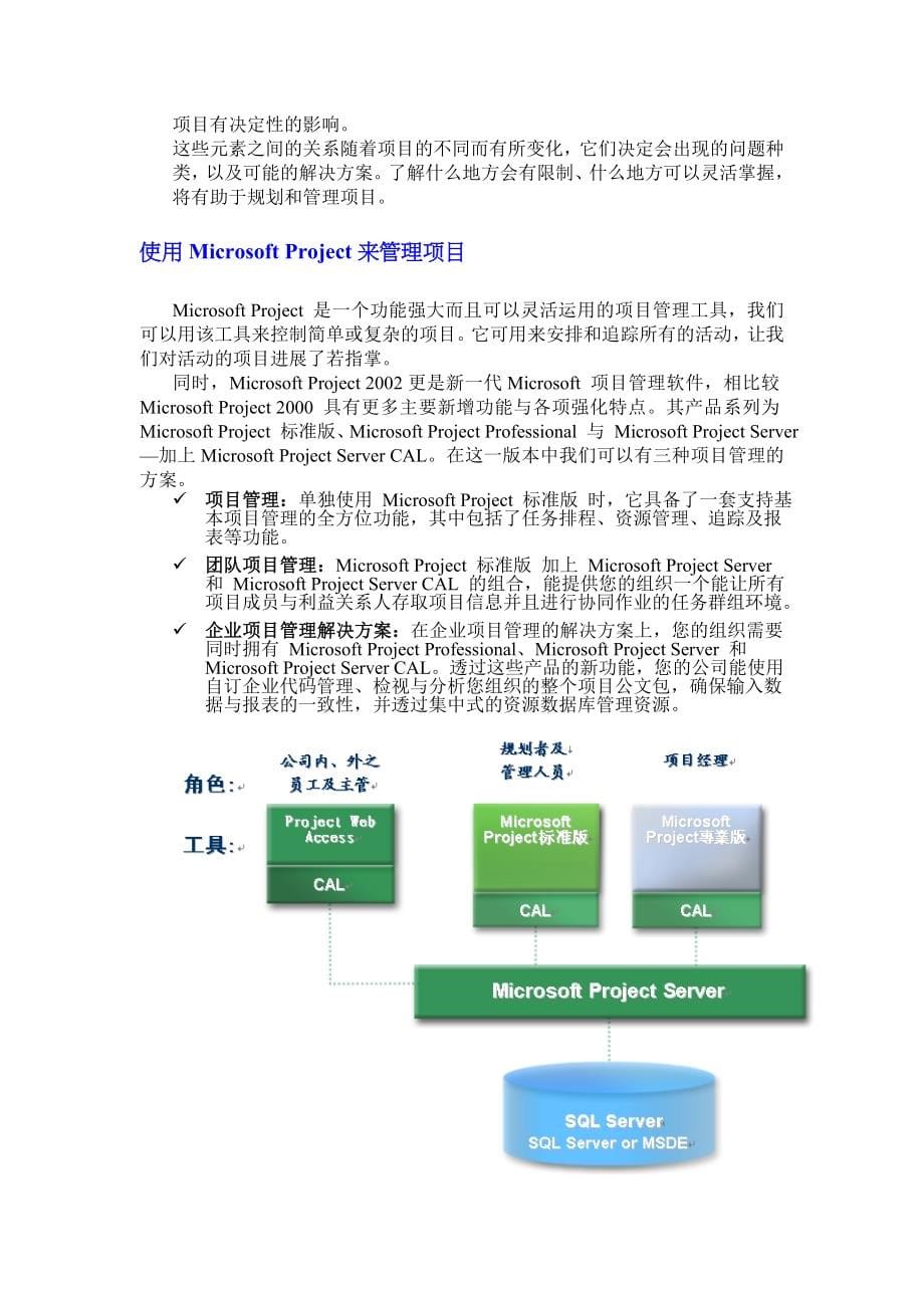 Microsoft Project 2002教学管理手册(doc 142页)_第5页