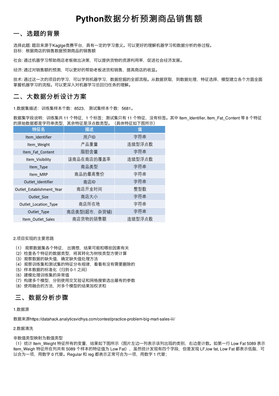 Python数据分析预测商品销售额_第1页