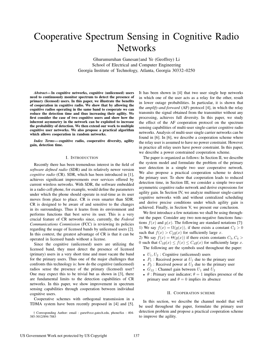 Cooperative-Spectrum-Sensing-in-Cognitive-Radio-networks_第1页