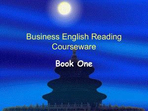 商务英语阅读（上册）（第二版）课件Chapter 9