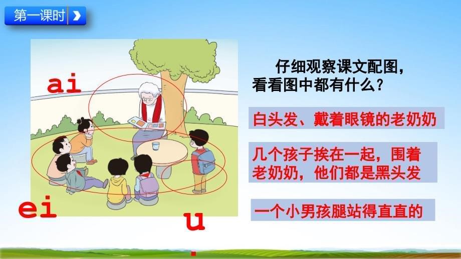 人教部编版语文一年级上册汉语拼音《第三单元》全套精品教学小学优秀完整课件_第5页