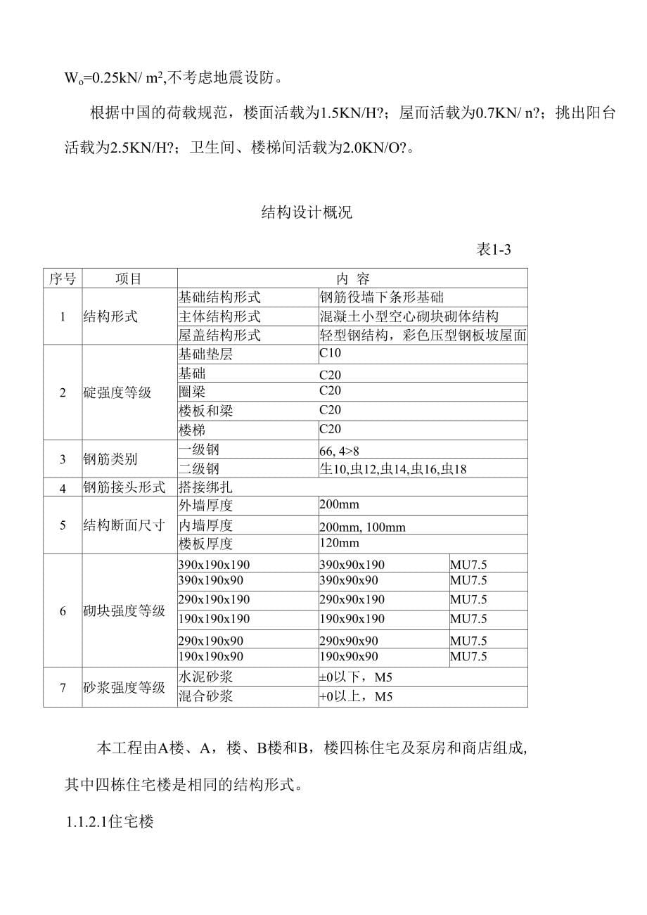 援桑给巴尔居民住宅项目施工任务施工组织设计_第5页