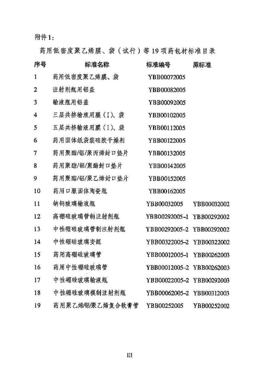 国家食品药品监督管理局直接接触药品的包装材料和容器..._第5页