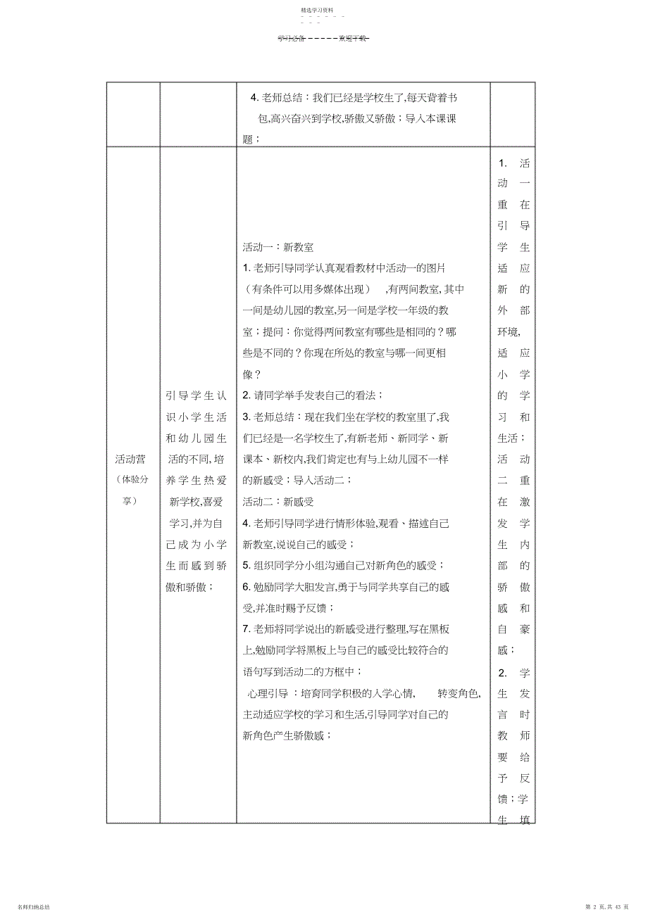 2022年鄂教版一年级心理健康全册课件_第2页