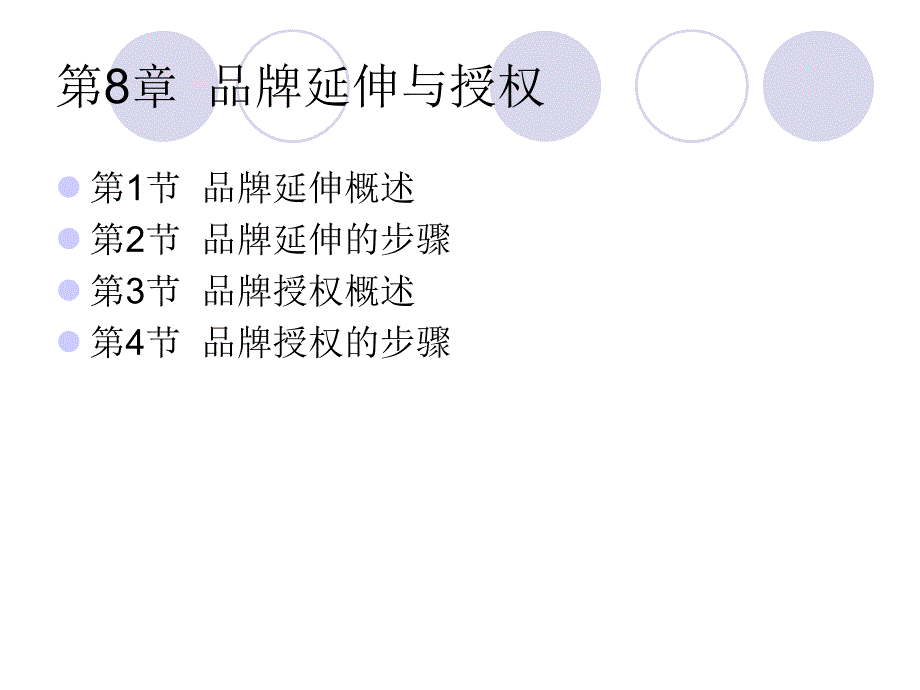 《品牌管理》课件—08品牌延伸与授权_第1页