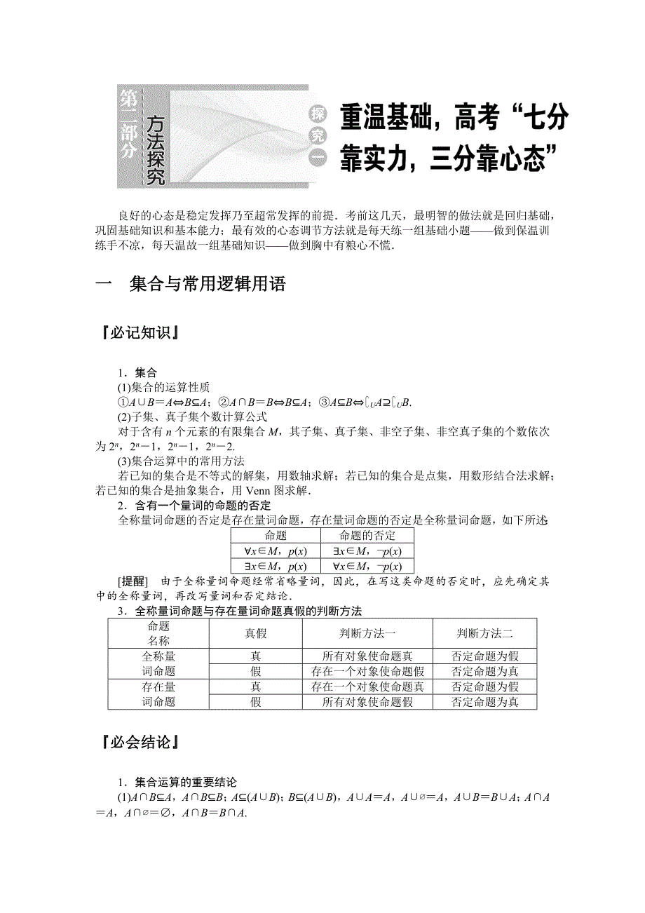 备战2022年高考数学考前[必记知识][必会结论][易错剖析]大全word版_第1页