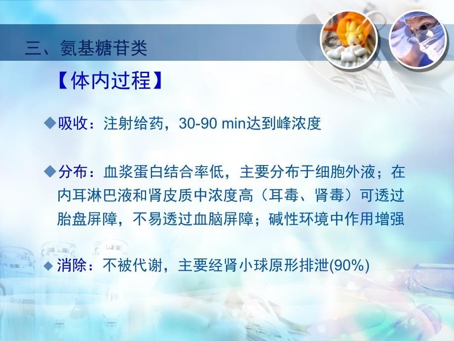 《实用商品药物知识》教学课件—08-3氨基糖苷类、四环素、大环内脂类_第5页