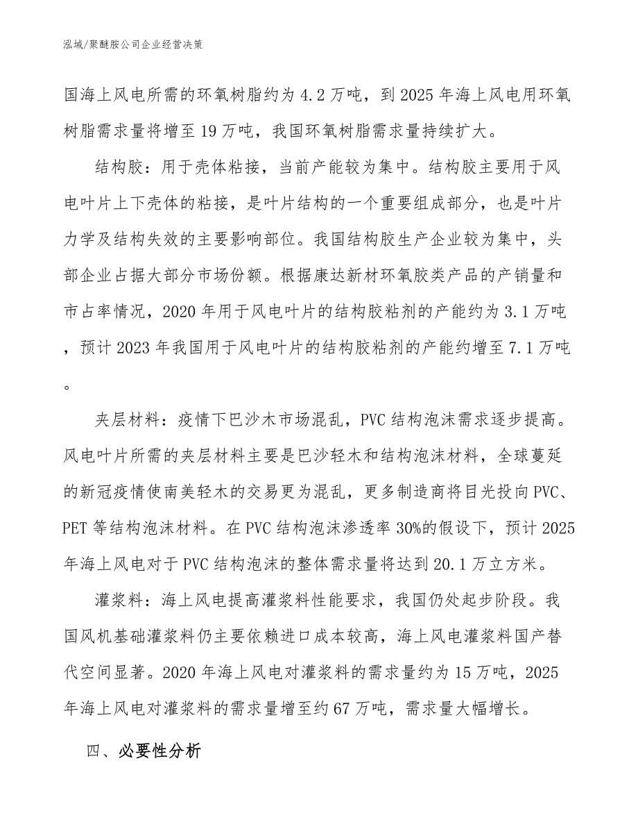 聚醚胺公司企业经营决策_第5页