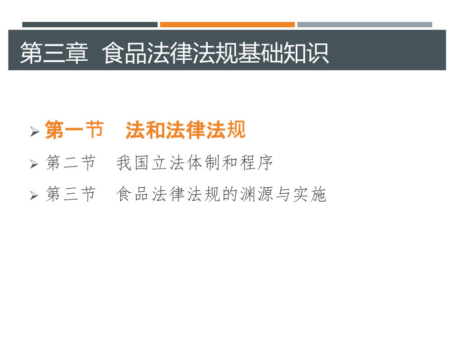 《食品标准与法规》教学课件—03食品法律法规基础知识_第2页