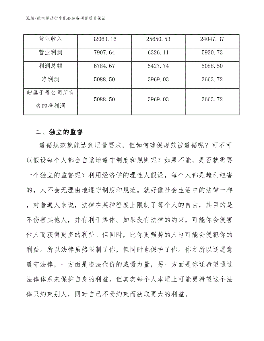 航空运动衍生配套装备项目质量保证_参考_第4页