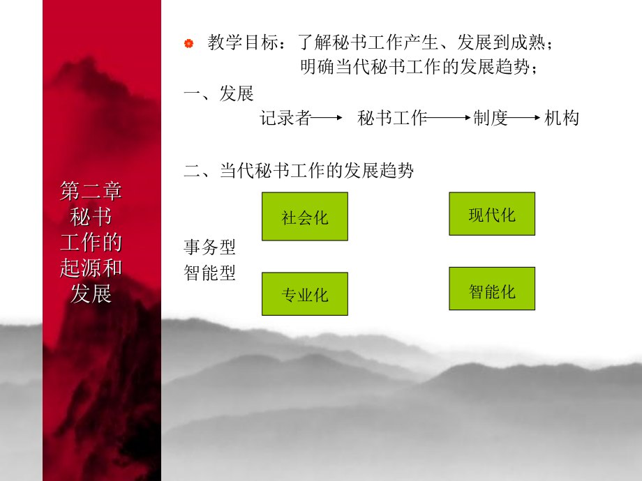 《秘书学电子教案》PPT课件_第3页