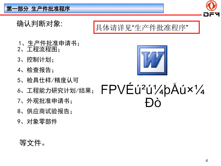 量产前供应商培训讲义量产前供应商PPAP培训班_第4页