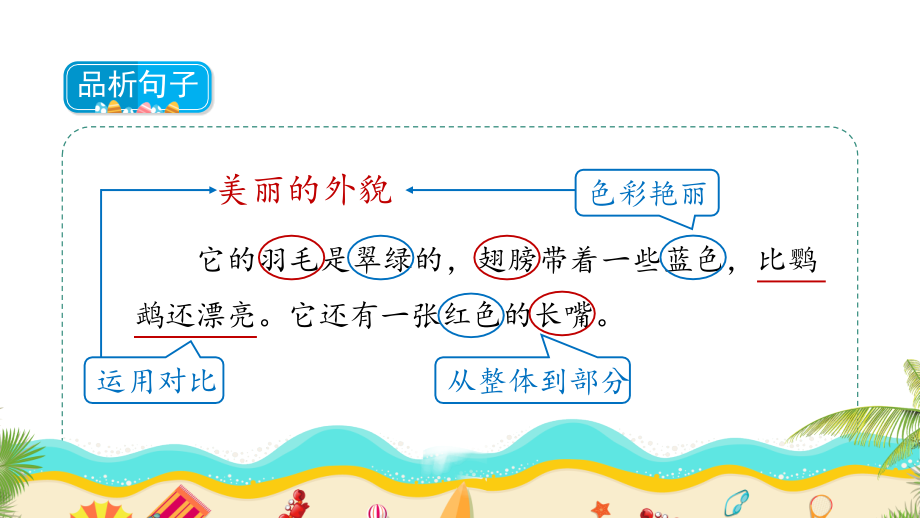 部编版小学语文三年级上册15《搭船的鸟》课件(共10张PPT)_第4页