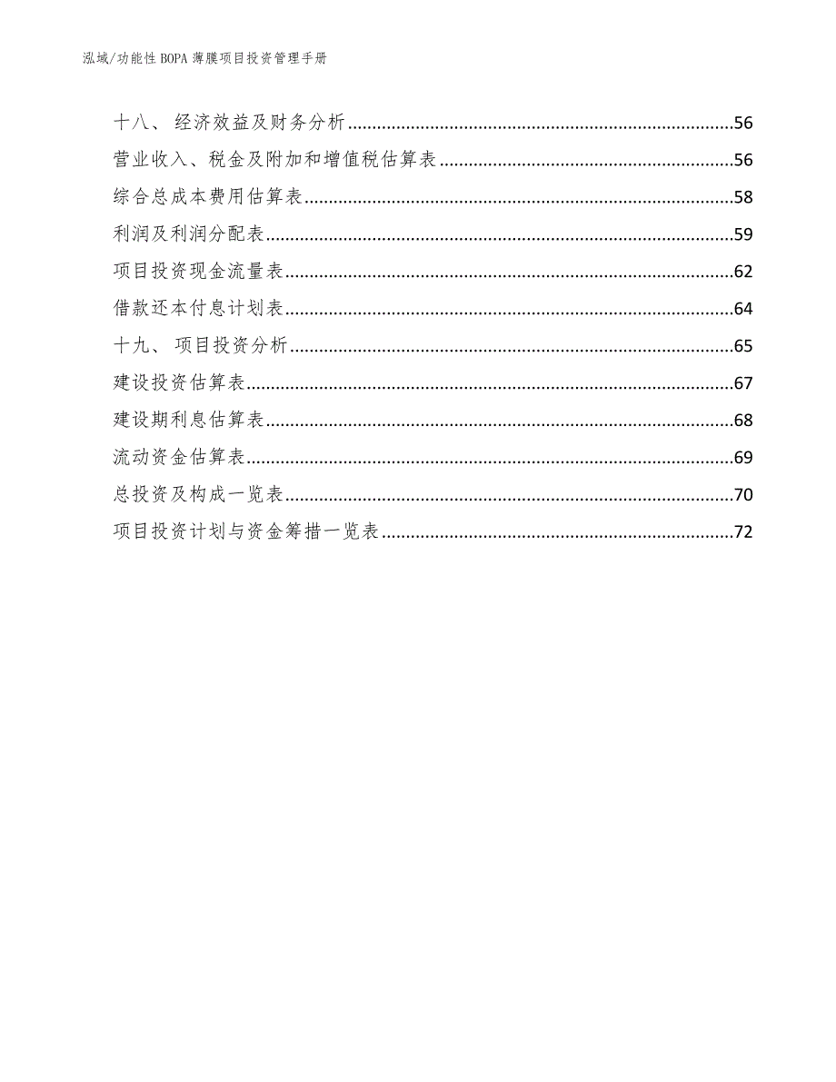 功能性BOPA薄膜项目投资管理总结【范文】_第2页