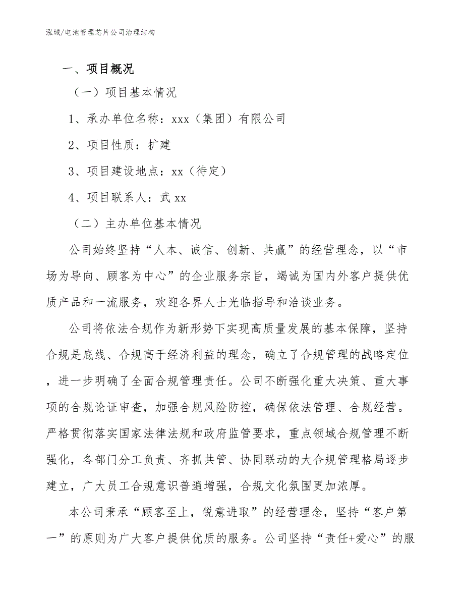 电池管理芯片公司治理结构_范文_第2页