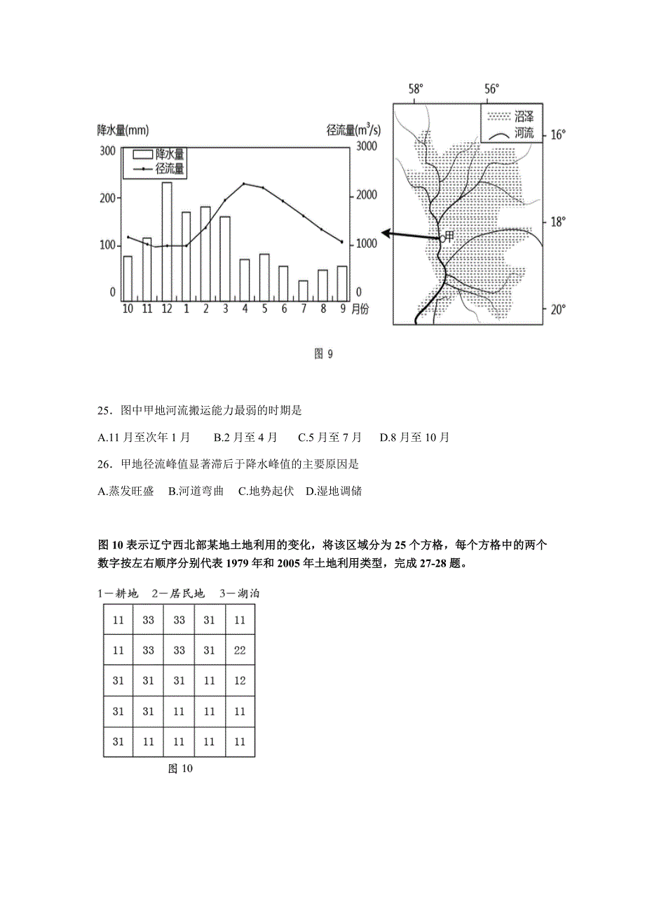 2011年高考安徽卷(文综地理部分)(含答案)_第2页