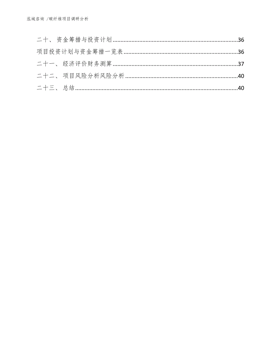 碳纤维项目调研分析-范文参考_第2页