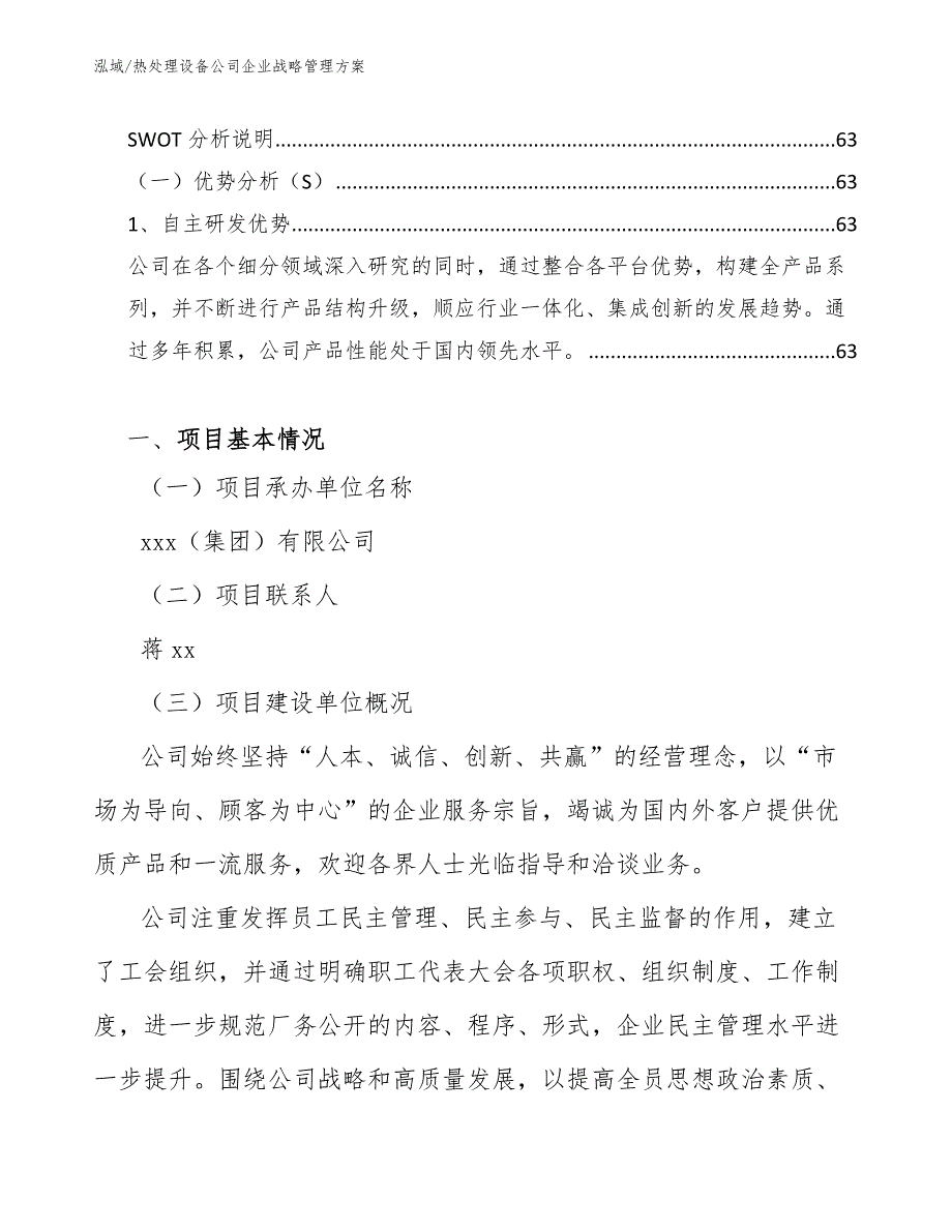 热处理设备公司企业战略管理方案（参考）_第3页